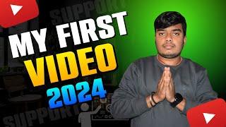 My First Video On YouTube | YouTube 2024 | Techly Guide |