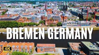 BREMEN, CITY GERMANY  - BY DRONE (4K VIDEO UHD) - DREAM TRIPS