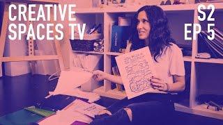 Becky Simpson - Illustrator & Author | EP.5 Creative Spaces TV