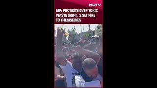 Bhopal News | 2 Men Set Themselves On Fire To Protest Against Disposal Of Union Carbide Waste