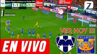 Tigres vs. Monterrey En Vivo, DONDE VER, A QUE HORA JUEGA MONTERREY VS TIGRES, Partido Amistoso USA