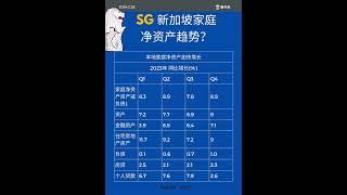 发达国家家庭收入如何？新加坡家庭净资产揭秘‼️ 新加坡家庭净资产增长8.9% 较上季提速#新加坡房产 #新加坡投资 #海外房产投资 #singapore #新加坡 #新加坡生活