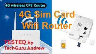 4G-SIM-Karten-WLAN-Router