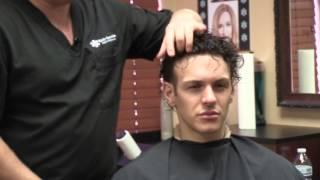 Before & After - Young Mens Hair Replacement - Swimming - Active Lifestyle - Stays On