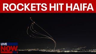 Israel-Hamas war: Hezbollah missiles hit Haifa after Israel pounds Beirut  | LiveNOW from FOX