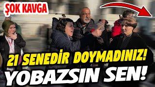 Yobazsın Sen! Siz Faşiştsiniz Dedi. Olaylar Çıktı...  Son Dakika Haberleri -Halk Tv Canlı