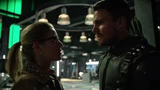 Olicity - Arrow - 4x22 Pt.1 - "Thanks for not being dead" - Felicity hugs Oliver