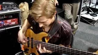 Matt Garrison and Hadrien Feraud play @ Markbass booth NAMM 2009