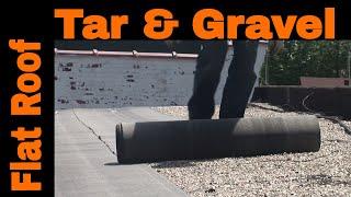 Flat Roof Installation Over Tar and Gravel - most effective recover roofing system