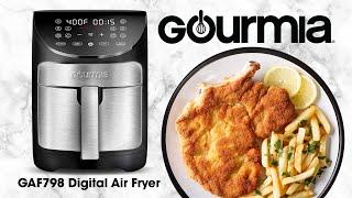 GAF798 - Gourmia 7-Quart Digital Air Fryer with Guided Cooking