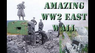 AMAZING WW2 EAST WALL BUNKERS AND FORTS. The beginning episode 1