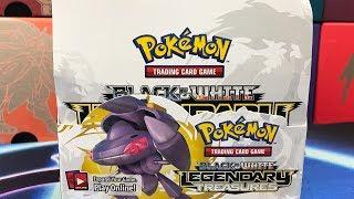 LEGENDARY TREASURES BOOSTER BOX OPENING! Pokesoup & Mrs. Pokesoup One year anniversary!