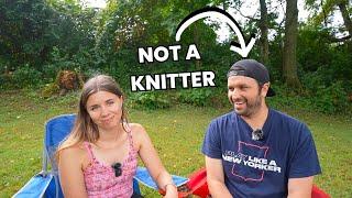 Testing My Husband's Knitting Knowledge - Kent answers your yarny trivia questions