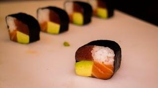 Maki sushi recipe - Japanese food recipe - Four seasons sushi roll