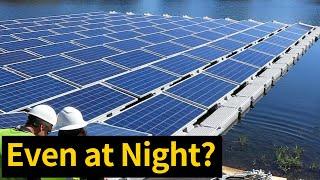 China generate solar energy even at night? World's largest hydro solar power station