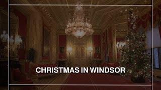 UK's royal residence Windsor Castle unveils Christmas decorations