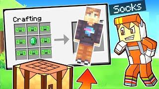 beating minecraft but you can CRAFT YOUTUBERS