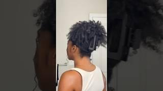 How to Claw Clip Hairstyle Tutorial | HACK for Thick Natural Hair #howtostylenaturalhair