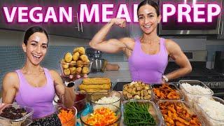 Easy VEGAN Meal Prep For The Week High-Protein | Ep.2