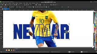 Coreldraw Text Effect Tutorial - Best Way To Learn Graphic Designing - Ahsan Sabri