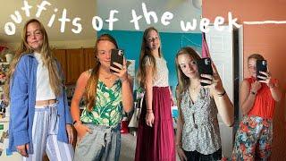 my work outfits of the week || semi-business casual ootw