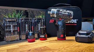 Unboxing Parkside PBSPA 12 C3 Brushless Performance - Un set complet la 150 Lei !