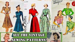 Everything I Sewed in 2024 - Vintage Sewing Patterns Galore!