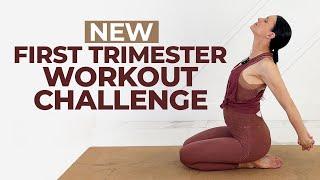 New First Trimester Pregnancy Workout Challenge!