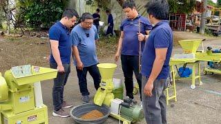 Pwede na Gawing Pellet ang Sariling Harvest na Corn, Cassava, Etc. sa BOWA Pulverizer and Pelletizer