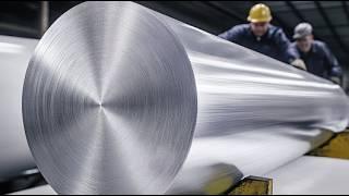 How Millions Of Coca Cola Cans Are Made From Aluminum Round Bars. Satisfying Production Processes