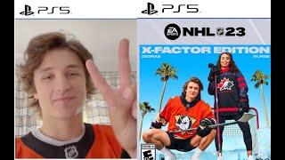 NHL 23 Cover Reveal Zegras and Nurse