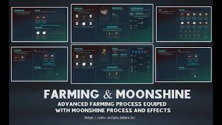 [ZaT-SCRIPTS][QBCore/ESX] FIVEM FARMING AND MOONSHINE (Inspired UI)