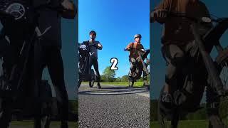 Drag race! $6K Segway Dirt Bike vs. Solar ️ 