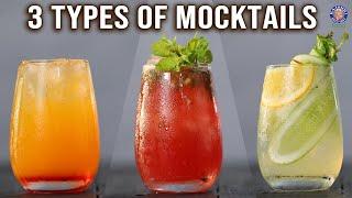 3 Quick & Easy Homemade #Mocktails | Non-Alcoholic Drinks For Date Nights, Get-Together, Parties