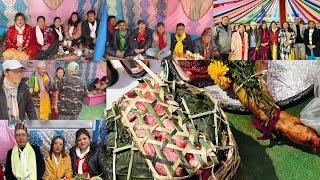 2nd part Limbu traditional marriage ceremony|| Suman weds Bandana Limbu & Bishnu weds Sarita Limbu.