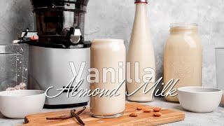  Homemade Almond Milk | AUTO10 Hands-Free Slow Juicer @theallnaturalvegan