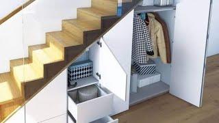 50 Tricks & Hacks Incredible Under Stairs Minimalist Designs Ideas || wood spot chenal