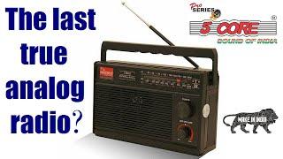 Searching for the last true analog radio - Panasonic & 5 Core