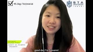 Breakthrough Academy 45 days Testimonial Video - Giovanni Hiuman Putrii