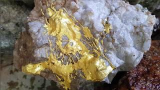 200 YEAR OLD GOLD MINE, LARGE GOLD ORE  EP-9 ,GOLD MINING CHALLENGE with EASY TOOLS for BEGINNERS !