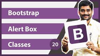 Bootstrap Alert Box Classes - Bootstrap Tutorial 20