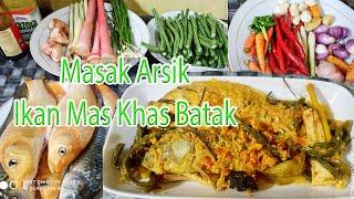 Masak Arsik Ikan Mas Khas Batak || Resep Ikan Mas Arsik Bumbu Lengkap yang Sederhana