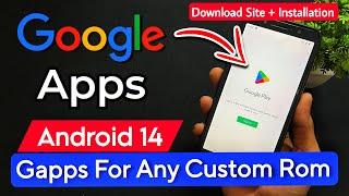 How To Install Gapps On Any Custom Rom. Gapps For Android 14 Custom Rom. Encrypted & Decrypted Rom