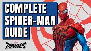 Complete Spider Man Guide - Combos, Web Zips, Web Swings, And More | Marvel Rivals