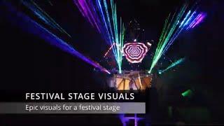 DuB-EnG: Festival Stage Setup - Behind the Sceenes - LASERS, Projectors, LED Lights - Magikana 2024