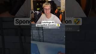 LetsHugo's neue AI SpongeBob Donation Stimme  #letshugo #hugo #spongebob #ai #twitch #streamer