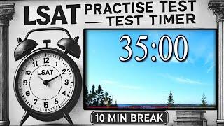 Accurate LSAT Timer for Practice Tests w/ Break @FirstClassTimers