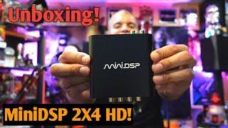 MiniDSP 2x4 HD Subwoofer Optimization Box : UNBOXING