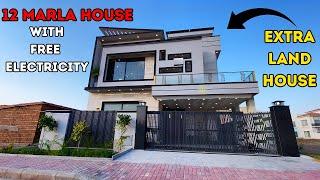 THE MASTERPIECE 12 Marla with ZERO ELECTRICITY Bill House For Sale in Bahria Town Islamabad