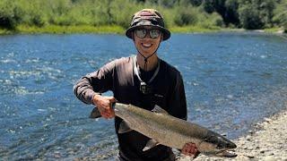 CAUGHT MY BIGGEST STEELHEAD EVER!! DRIFT FISHING FOR SUMMER STEELHEAD